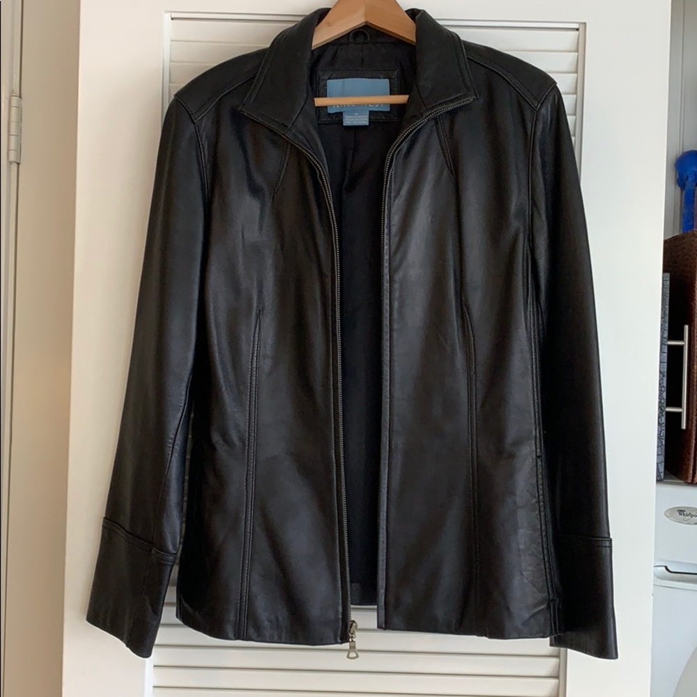 Women’s Black Leather Jacket